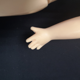 Кукла детская, резина, пластик, высота 55 см. ф-ка Весна . Картинка 4